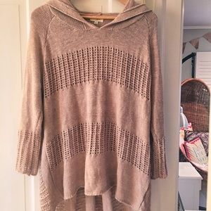 Blush High-Low Sweater